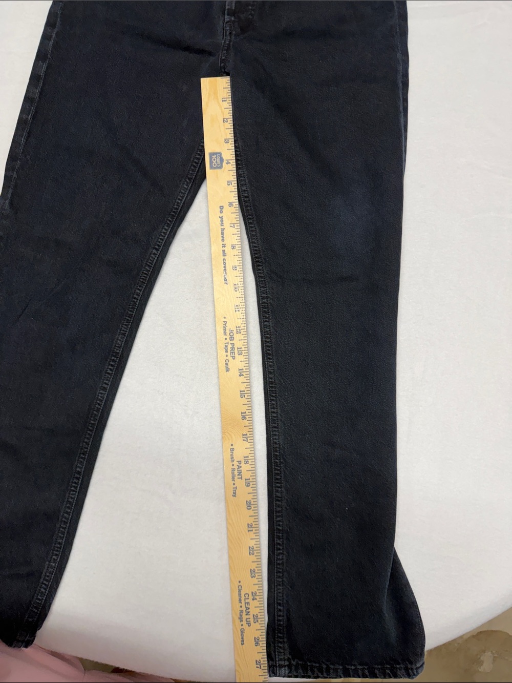 Agolde 90s Pinch Black Straight-Leg Women's Jeans 26 - Picture 9 of 10